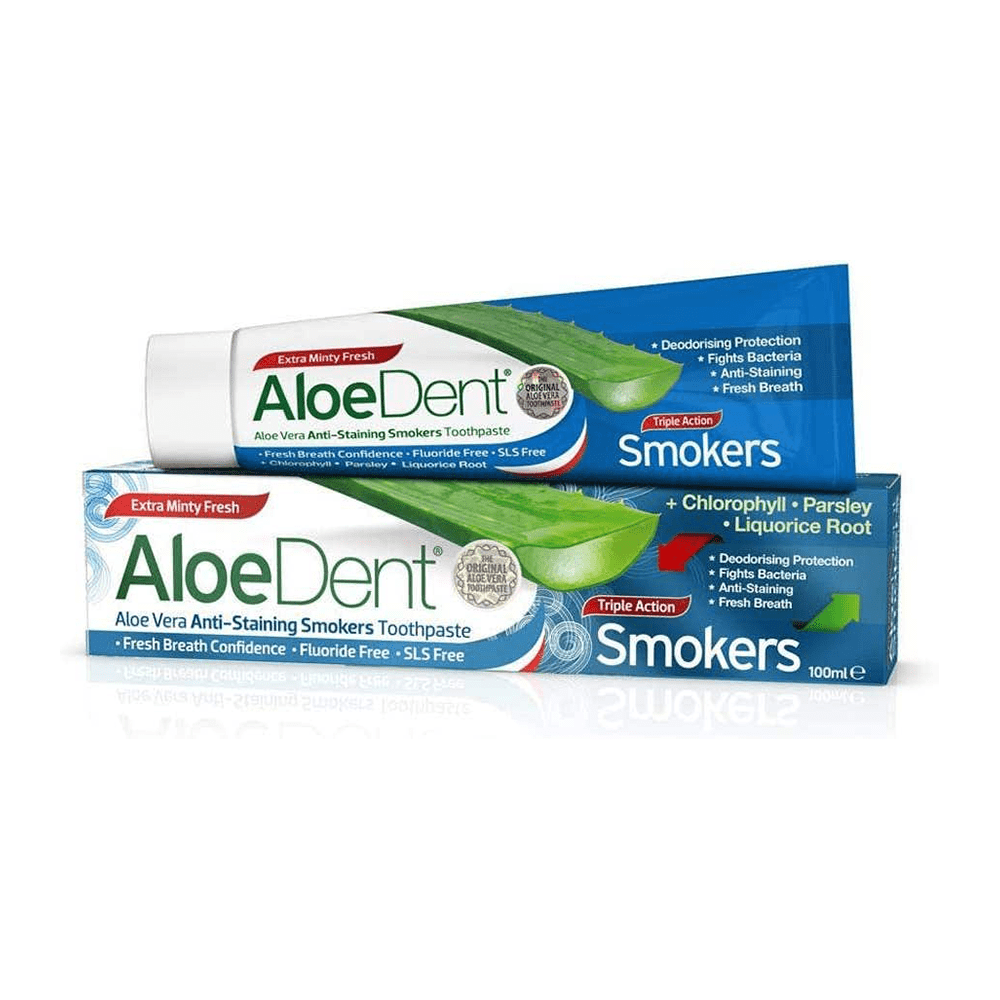 Aloedent smokers 100ml معجون أسنان