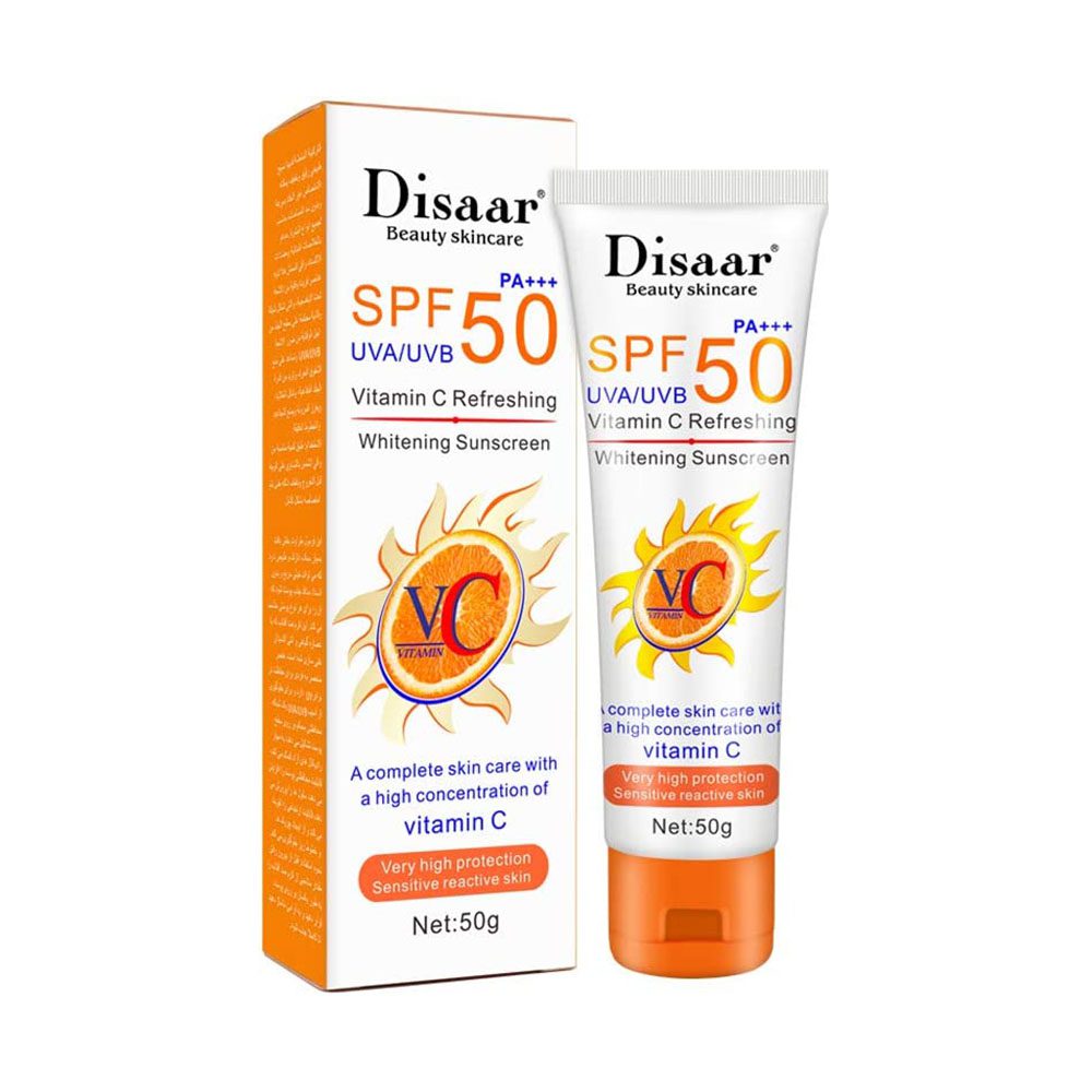 كريم عضوي واقي من الشمس بفيتامين C من ديسار بعامل حماية من الشمس SPF 50
