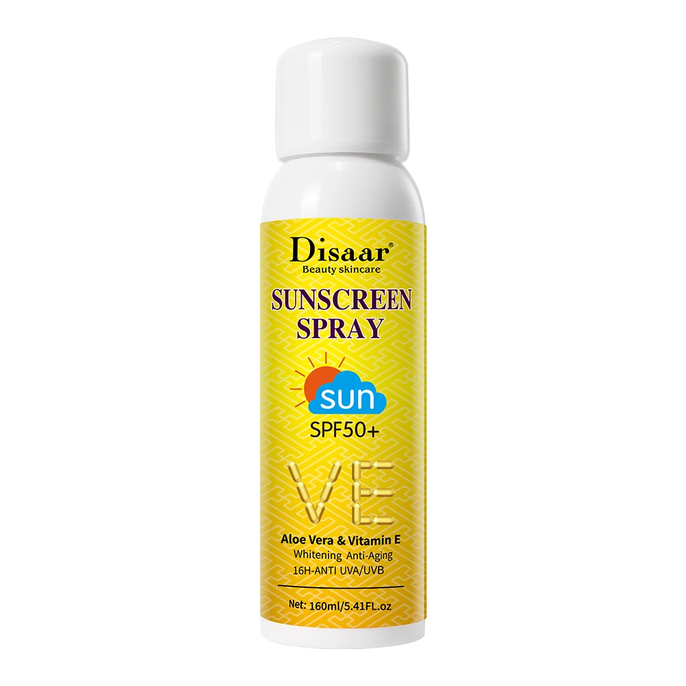 ديسار بخاخ واقي شمس بعامل حماية SPF 50 بالصبار وفيتامين هـ - 160 مل