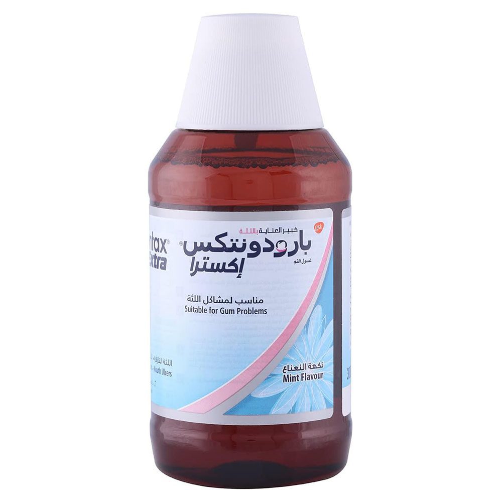 غسول للفم بخلاصة النعناع من بارادونتاكس 300 مل