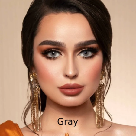 العدسات اللاصقة الشهرية جراي من لومينوس
