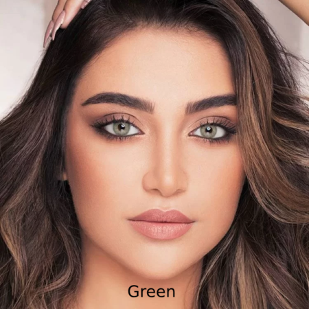 العدسات اللاصقة الشهرية جرين من لومينوس