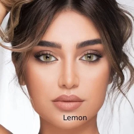 العدسات اللاصقة الشهرية ليمون من لومينوس
