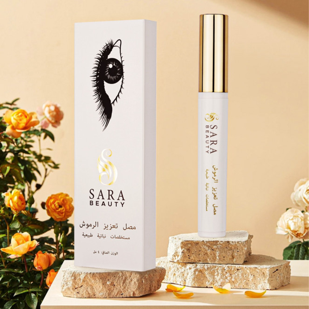 سيروم تكثيف و تطويل الرموش من ساره بيوتي 4 مل