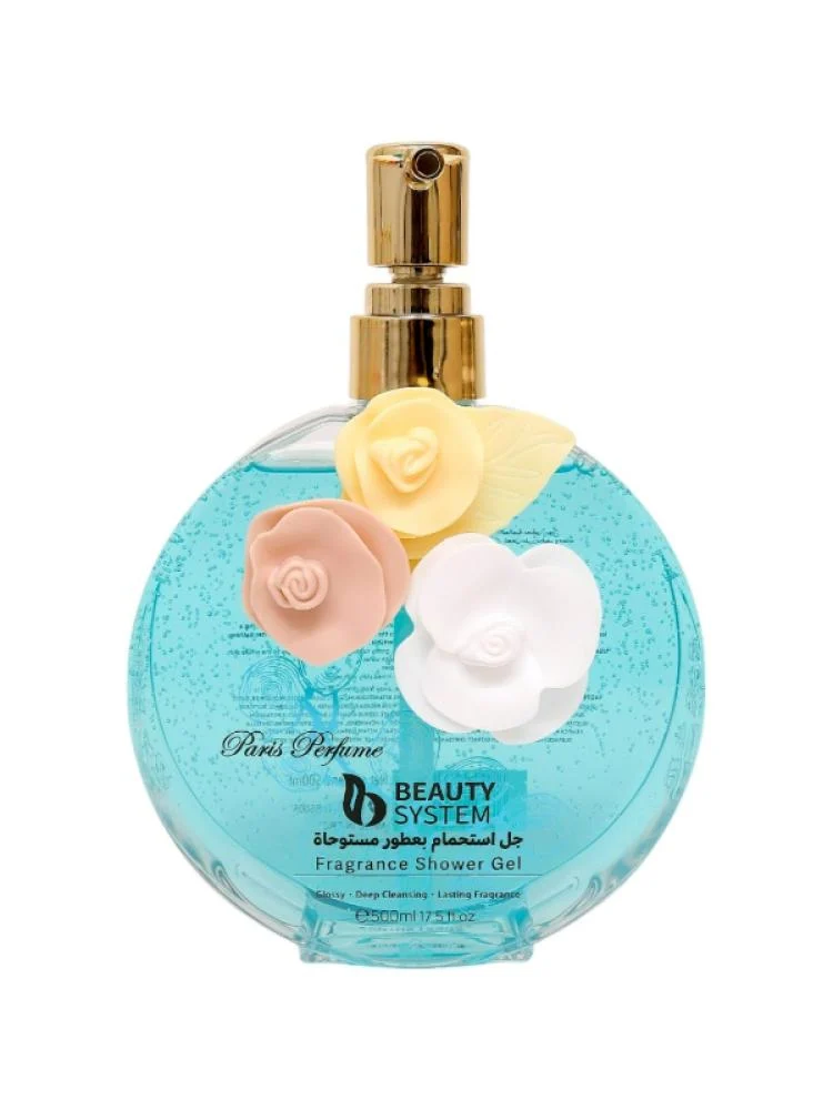 جل استحمام بعطور مستوحاة من بيوتي سيستم - 500مل - Blue